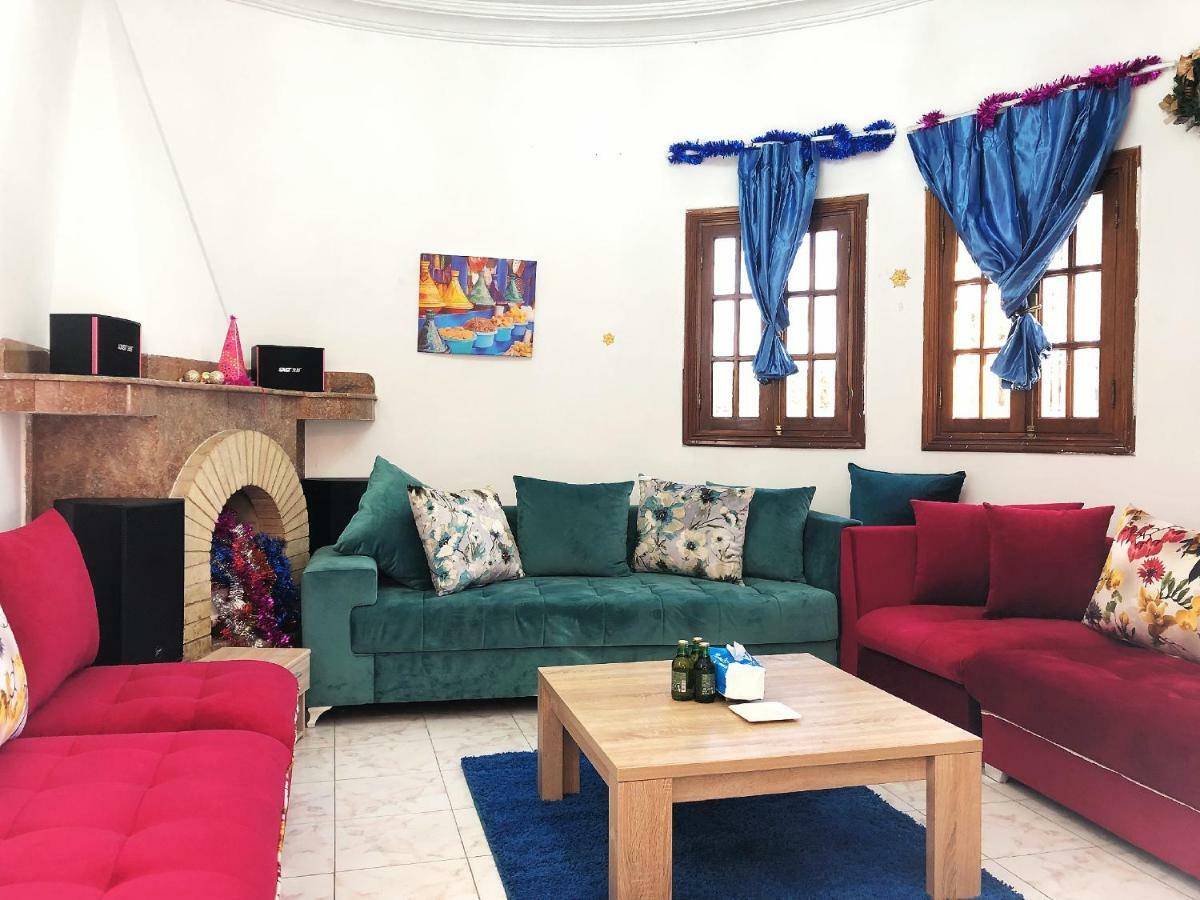 Blue And White House Hotel Anfa-Superieur Bagian luar foto