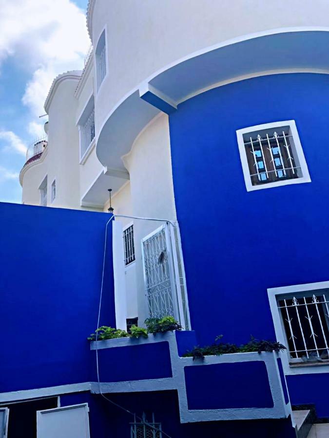 Blue And White House Hotel Anfa-Superieur Bagian luar foto